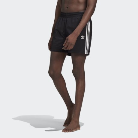 Short Adidas moda originals Hombre Clasico Negro/tres Rayas Color Único
