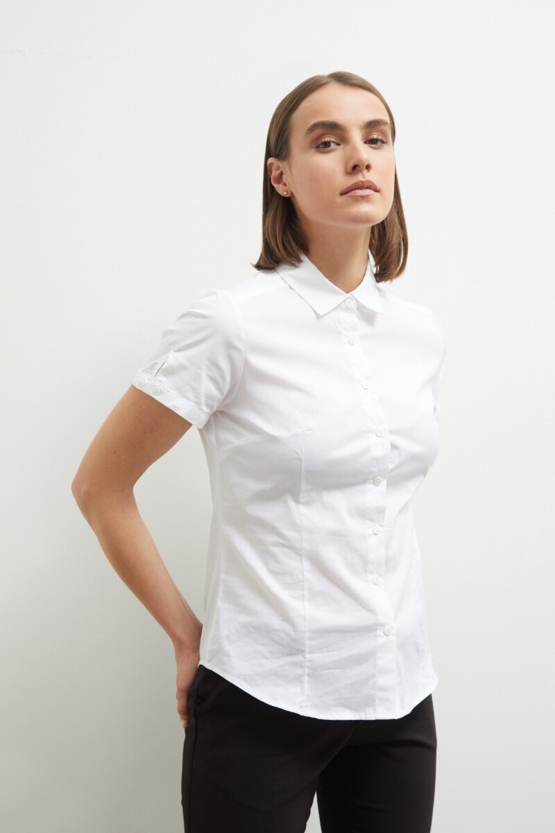 Camisa manga corta - blanco 