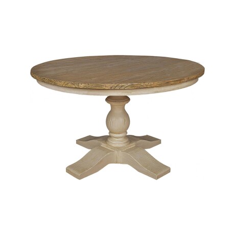 MESA DE COMEDOR PINO BLANCO REDONDA NE02