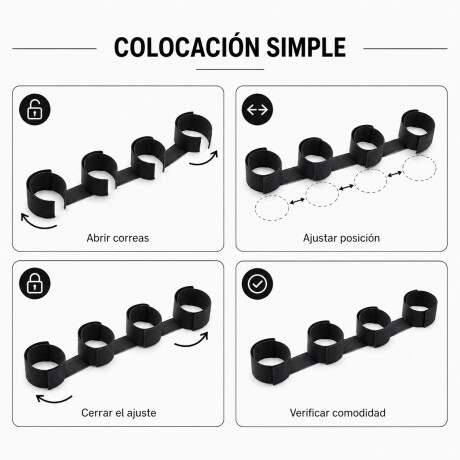 Amarre Inmovilizador de Muñecas y Tobillos Amarre Inmovilizador de Muñecas y Tobillos