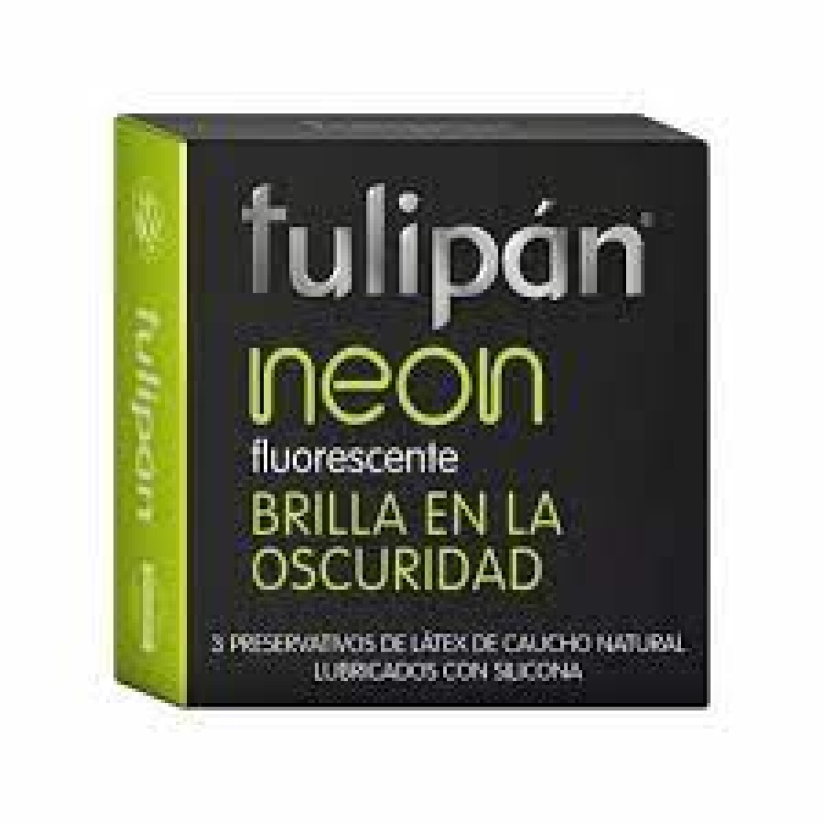 Preservativo Tulipán X3 Neon – Protección Con Color 