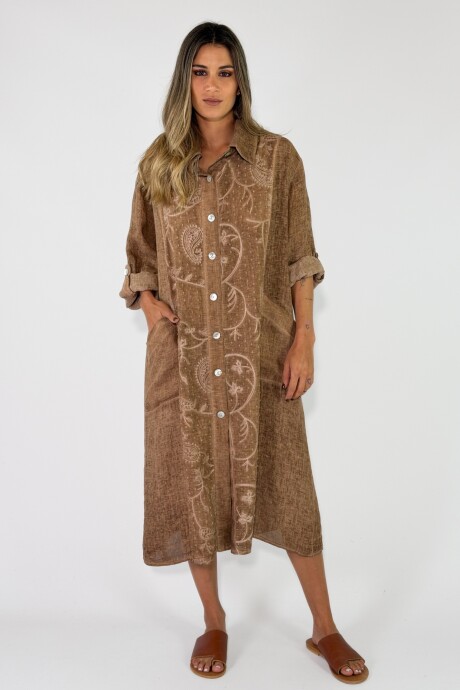 CAMISOLA PALMAR Marron