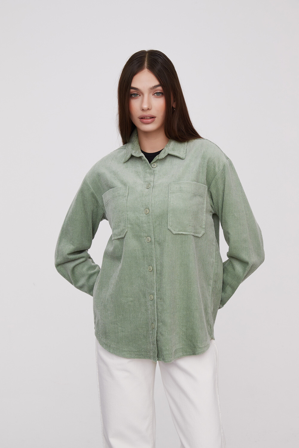 Sobrecamisa Western Verde Palido