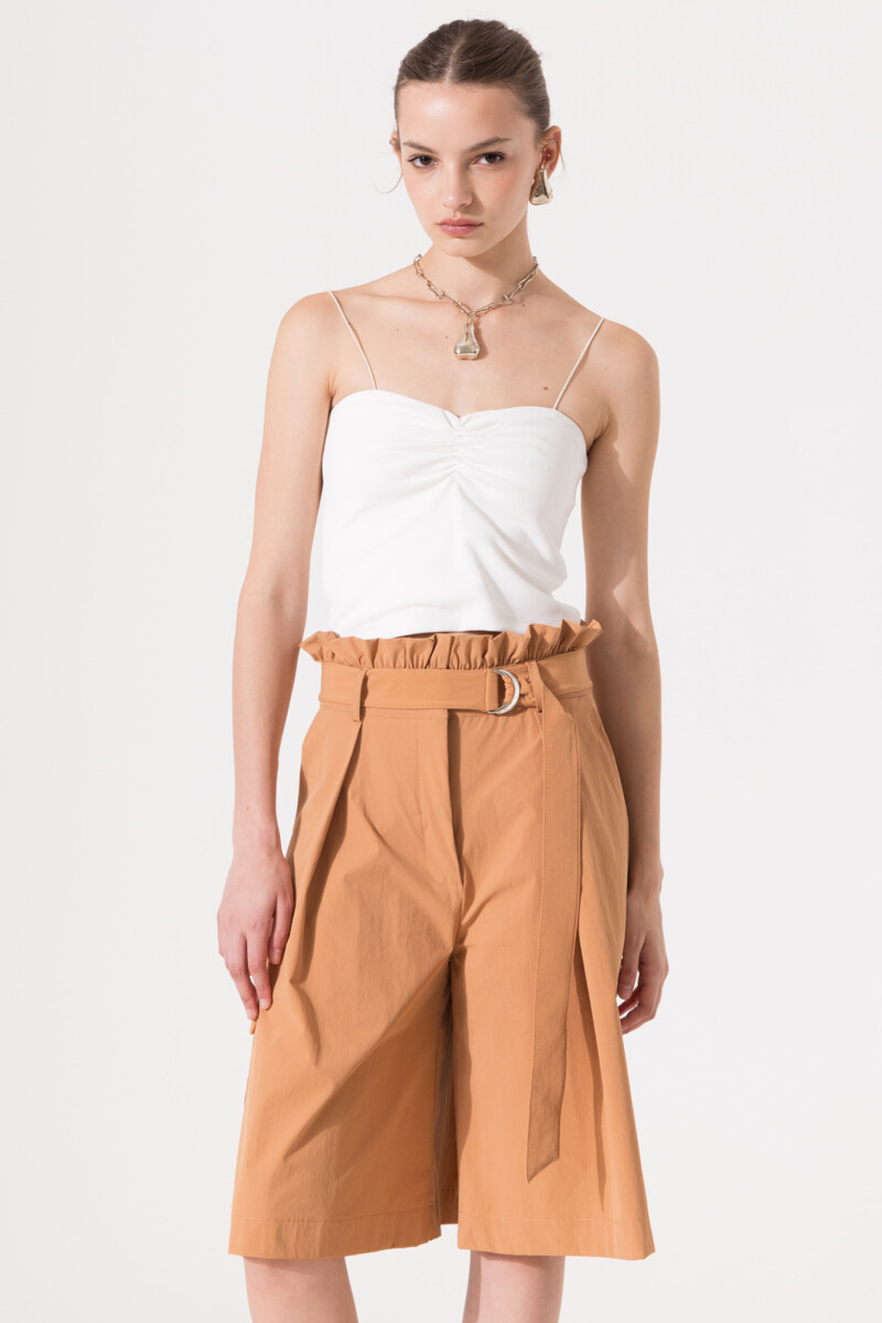 BERMUDA TAYLOR Camel