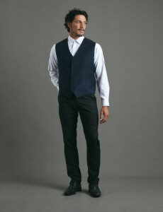 080700 PANTALÓN VESTIR HARRINGTON 1937 Negro