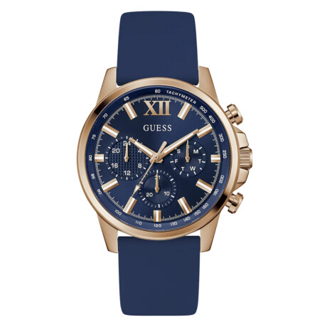 Reloj GUESS GW0913G1 en Silicona Azul Esfera 44mm 0