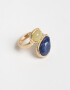 Anillos Medianos y Grandes Piedra Anillo Mediano Con Piedra - Dorado