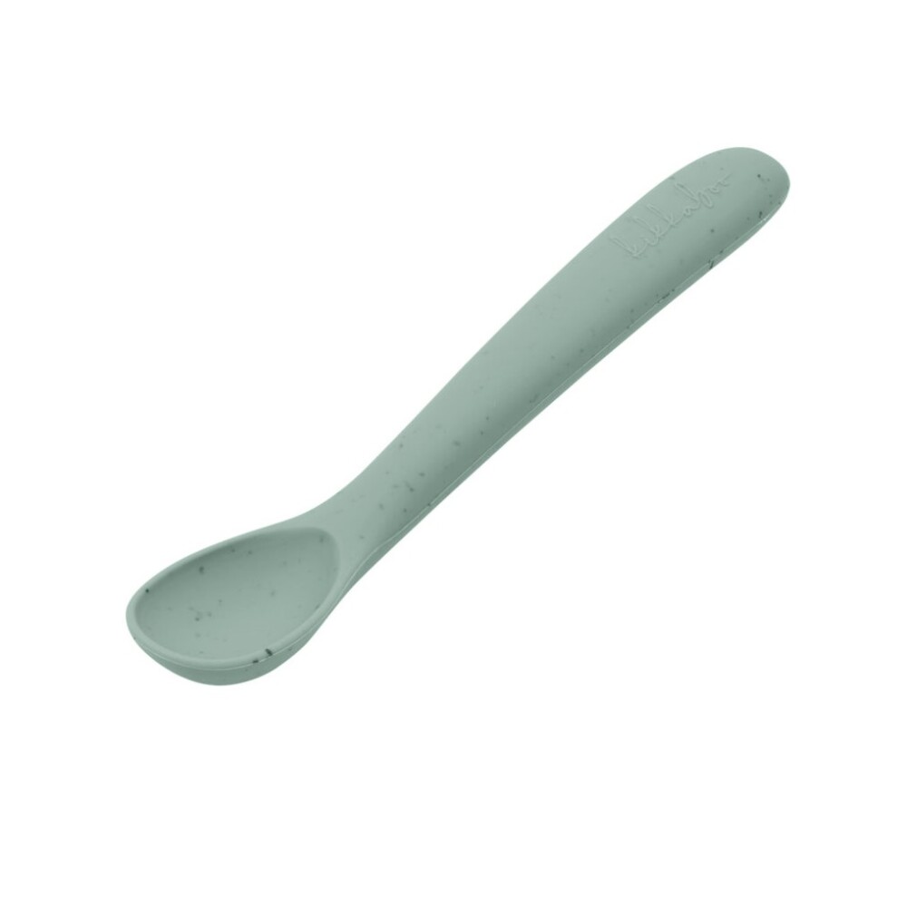 Cuchara silicona Platinum KIKKABOO verde