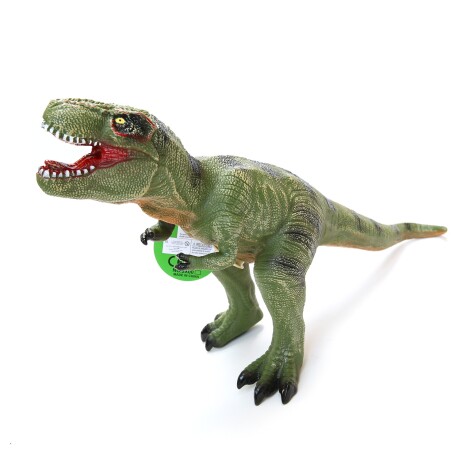 Dinosaurio T Rex De Goma 50cm C/sonido Unica