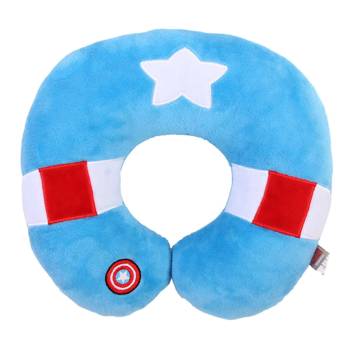 Almohadón Infantil de Viaje Cervical 30 x 30 cm - Capitán América 