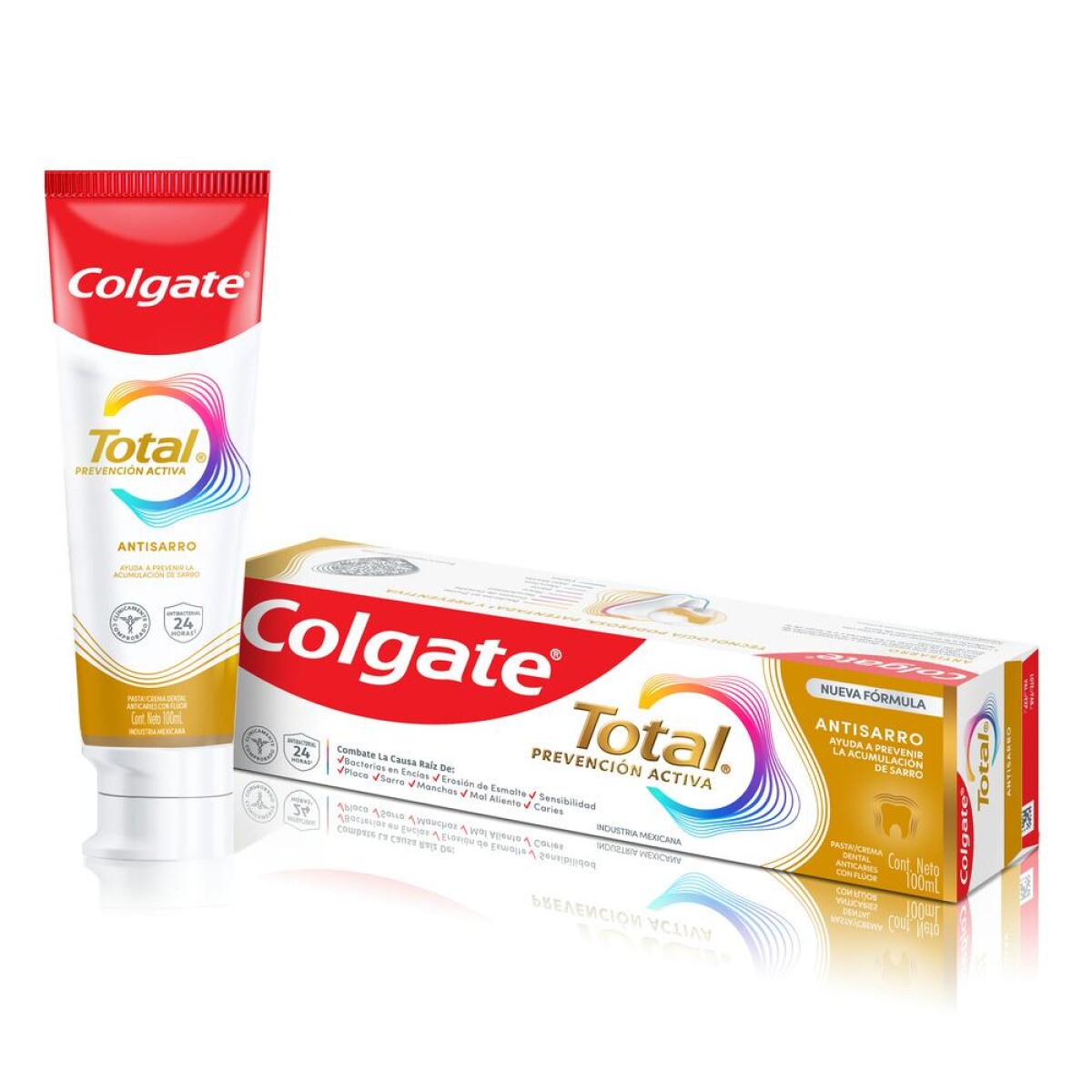 Pasta de Dientes Colgate Total Antisarro 100ml 