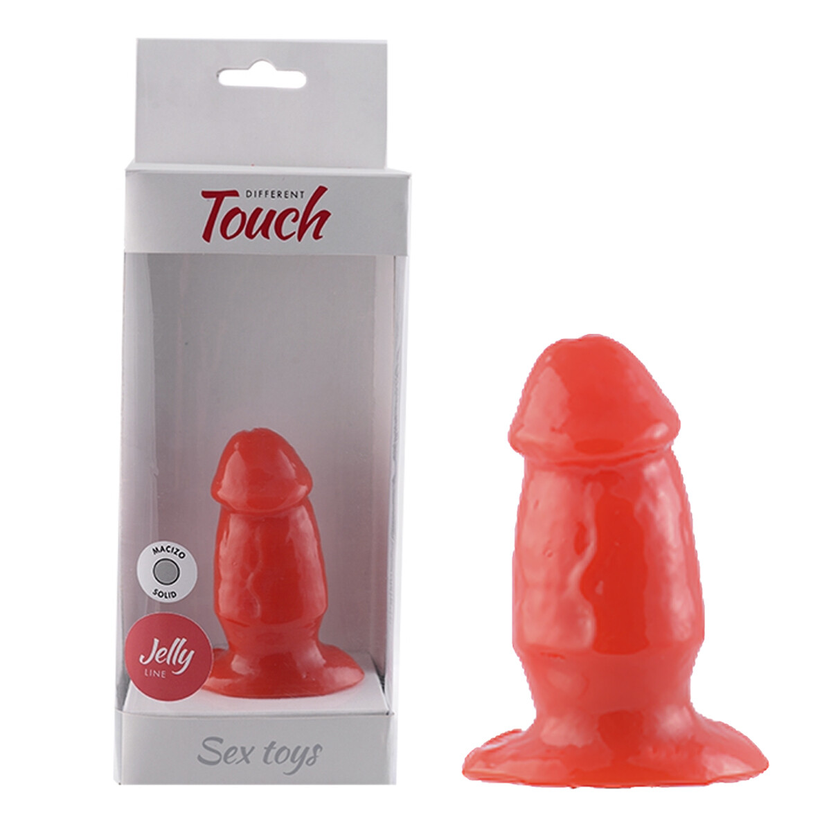 Dilatador Anal Personal Trainer Macizo - Rojo 