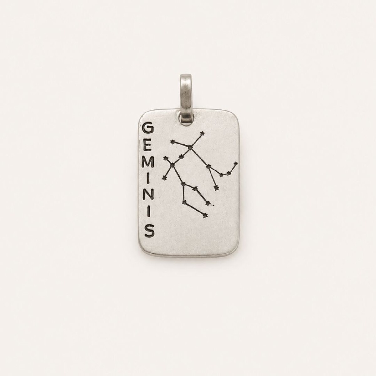 Medalla Geminis - Plata 925 