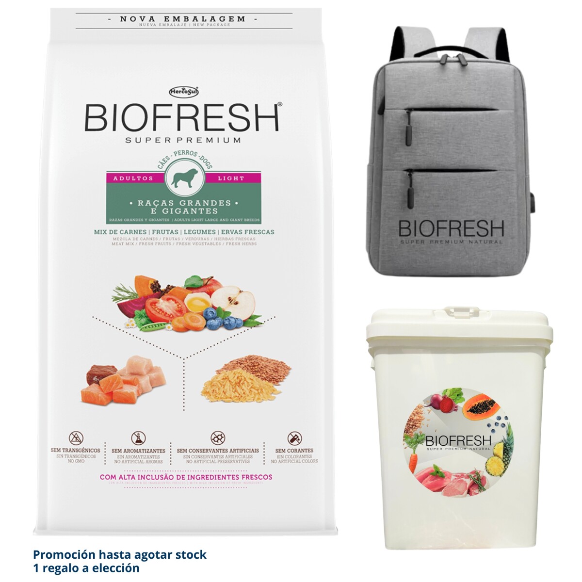 Biofresh Light Razas Grandes * 15 Kg 