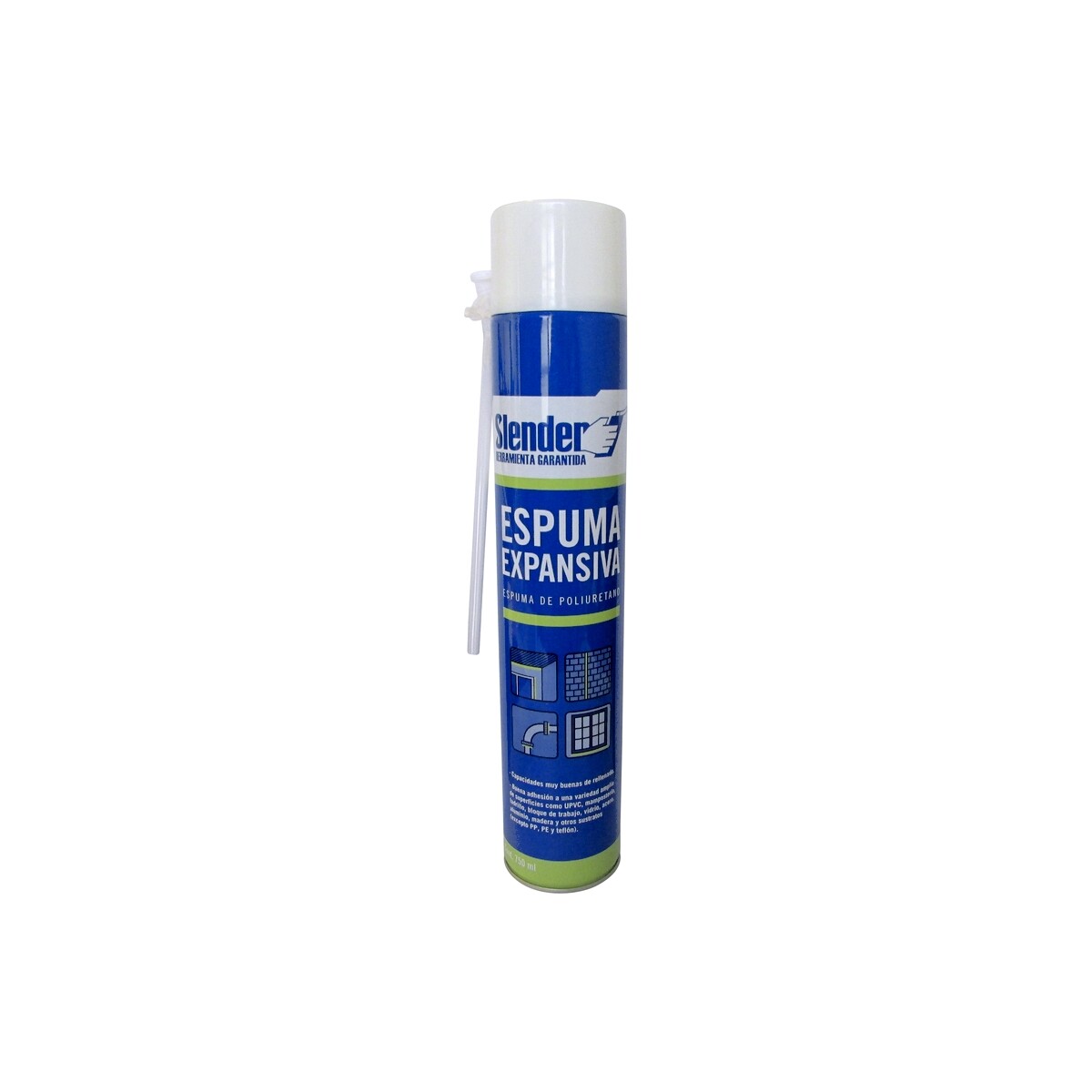 Espuma poliuretano Penns/Ramasil/Slender 500cc 