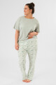 Pijama amandine Gris melange