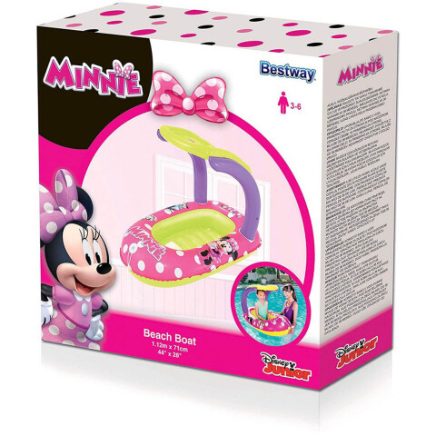 Bote Inflable Raft con techo 112 x 71 cm - Disney Minnie U