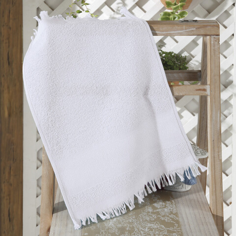 Toalla Social Dohler Capri 25 x 36 cm 100% Algodón BLANCO