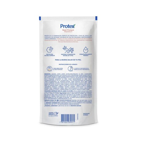 Jabón Líquido Protex Nutri Protect Vitamina E 500ml Jabón Líquido Protex Nutri Protect Vitamina E 500ml