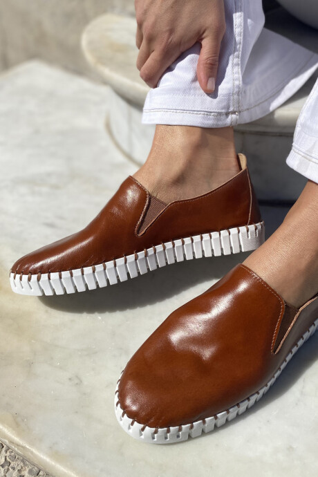 Slipper Cognac