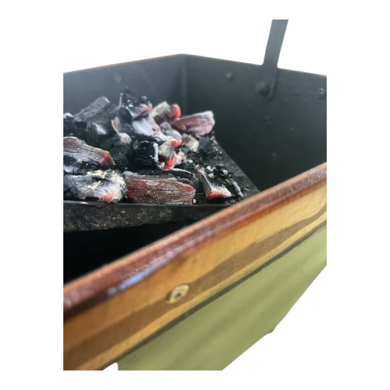 Baldes o cestos metálicos para estufa a leña Baldes o cestos metálicos para estufa a leña