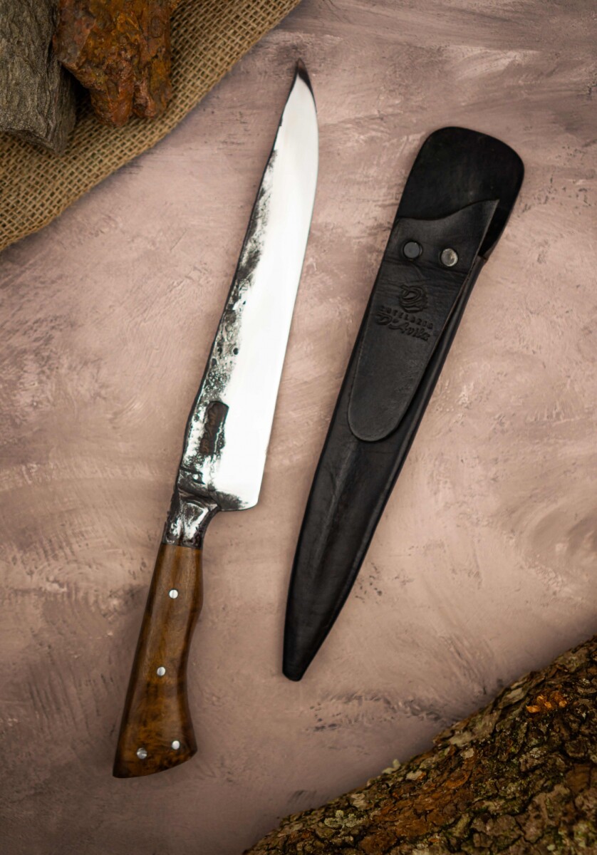 Cuchillo forjado, Cabo D'Avila rústico - Brut Forj 