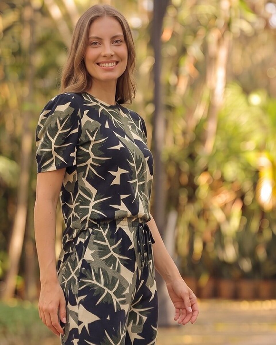 Blusa Estampada. 