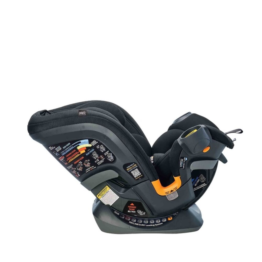 Silla de auto ONEFIT SLATE CHICCO 0 a 45kg (ISOFIX) Negro