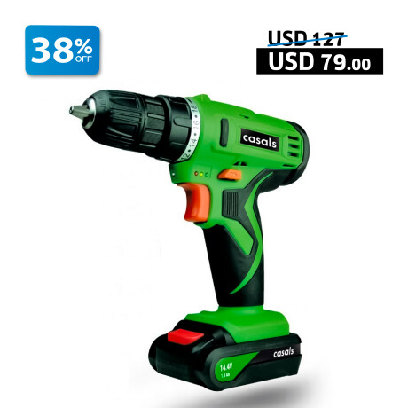 TALADRO ATORNILLADOR 14.4V VNDLI14M CASALS N/a