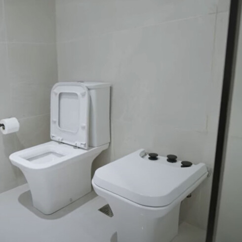 GRIFERIA DE BIDET BIMANDO EN NEGRO MATE FV SERIE NUEVA 44 INCL DESAGUE 000