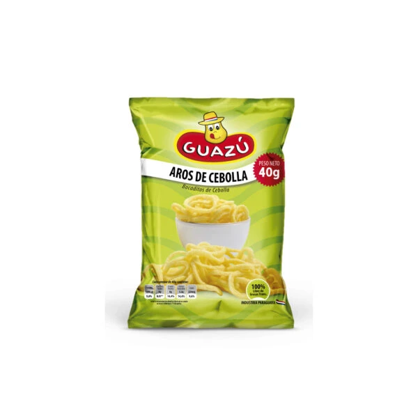 Guazu Aros de Cebolla 40g Guazu Aros de Cebolla 40g