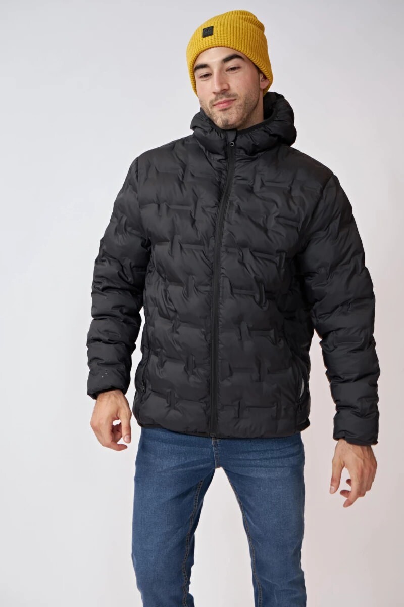 Campera de Hombre N+ - Negro 