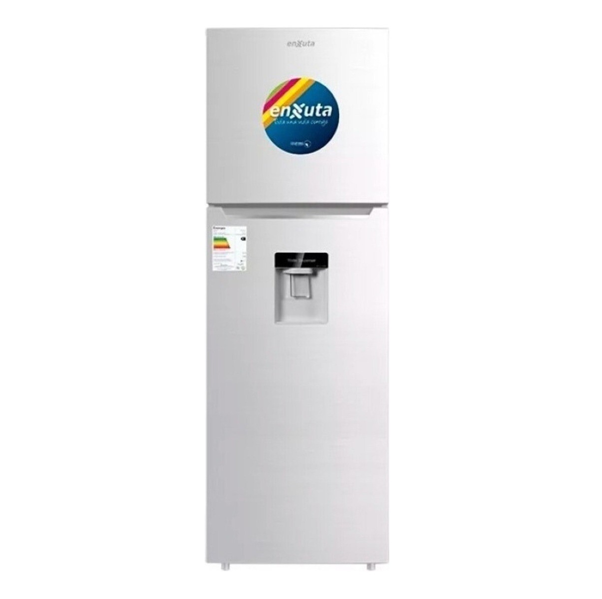Heladera Con Freezer Enxuta Renx275d Color White Con Capacidad De 255l 220v 