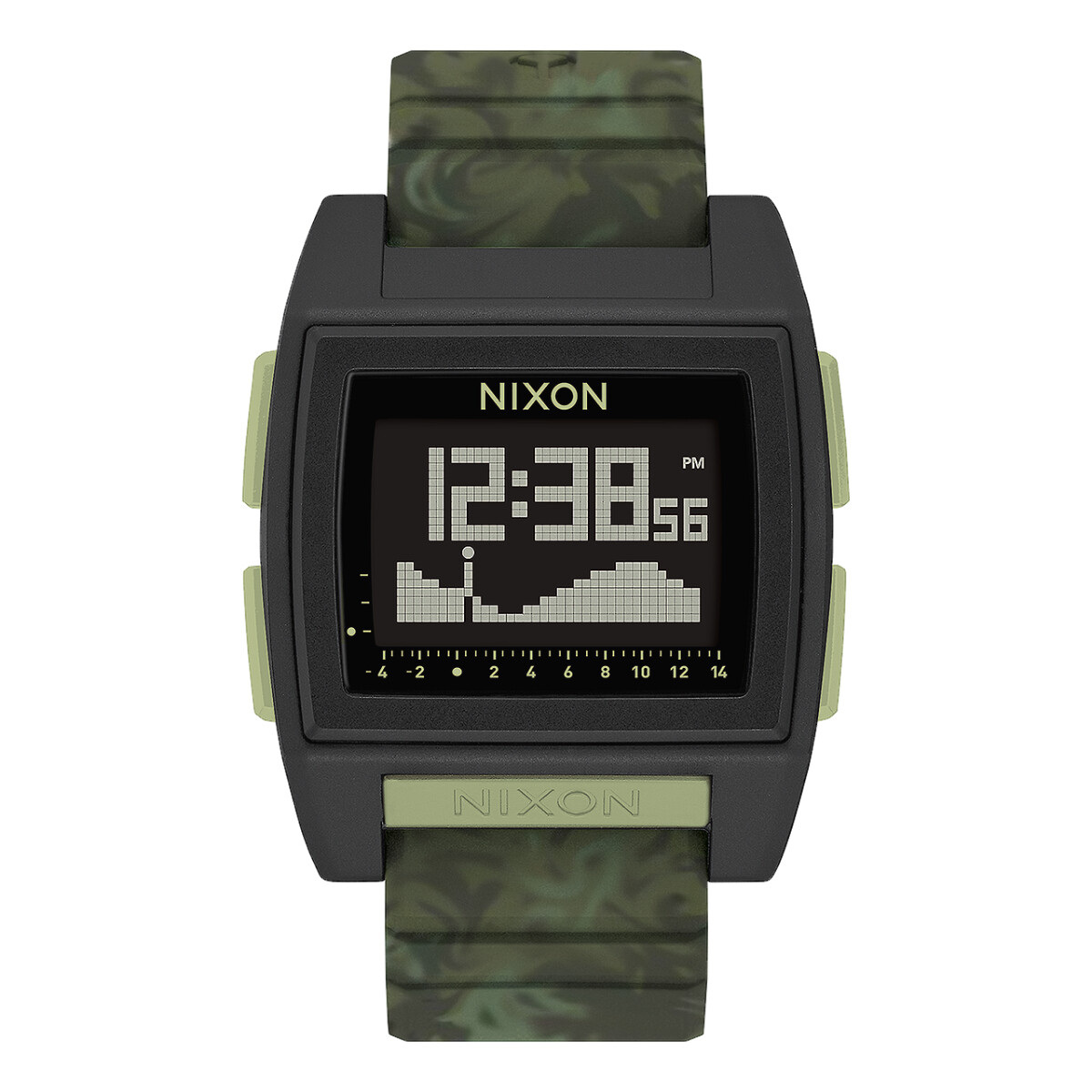 Reloj Nixon Deportivo Silicona Verde 