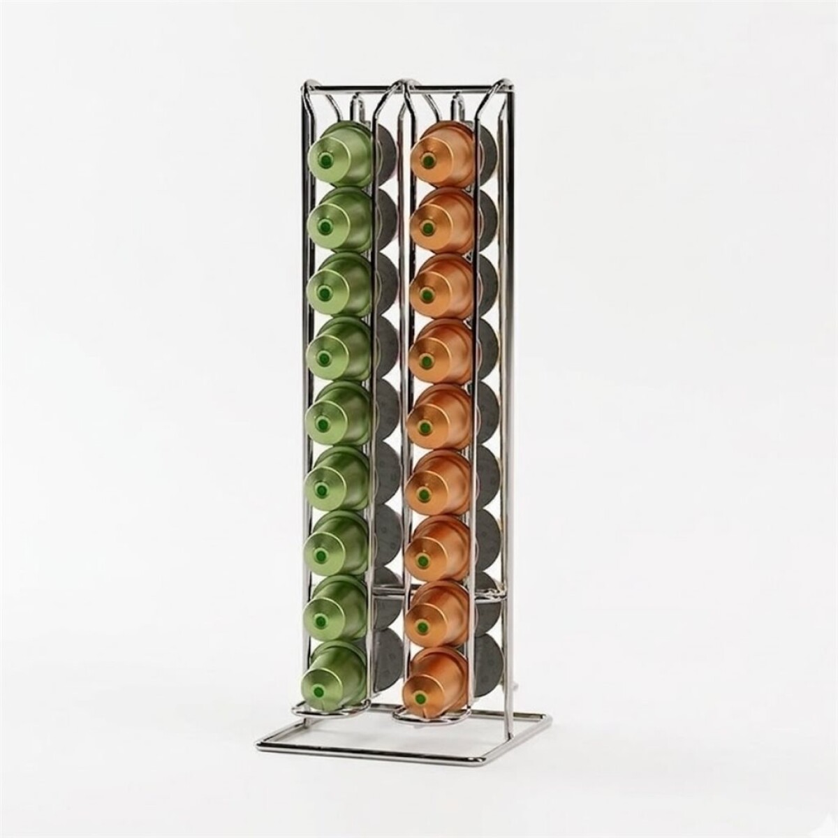 SOPORTE P/CAPSULAS NESPRESSO METAL 10X13X30CM 