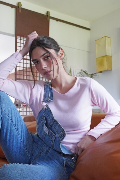 Long Sleeve T-Shirt Rosada
