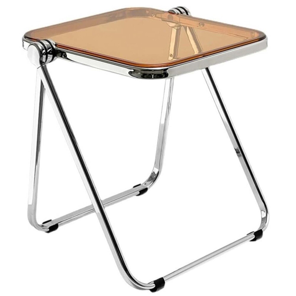 MESA AUXILIAR PET-Y-METAL MARRON SOFÍA