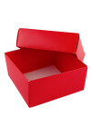 Caja eco 04 - 12x12x6 cm. ROJO