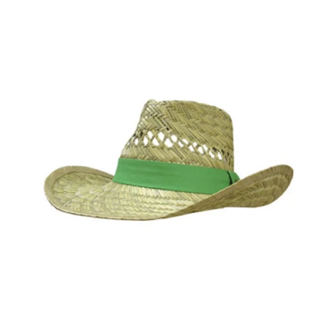Sombrero John Deere De Paja Cinta Verde Sombrero John Deere De Paja Cinta Verde