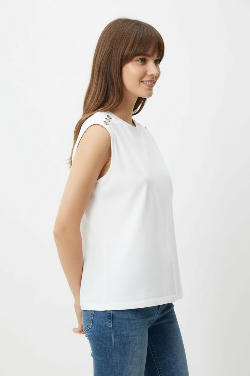 Remera Gamena Marfil / Off White