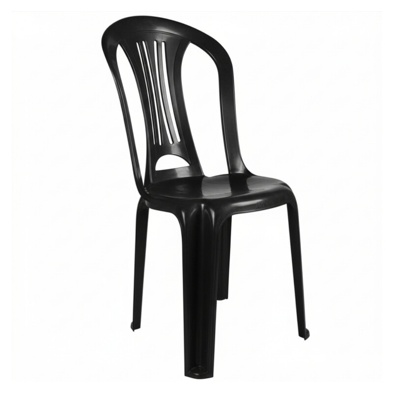 Silla Bistró sin apoya brazos NEGRO