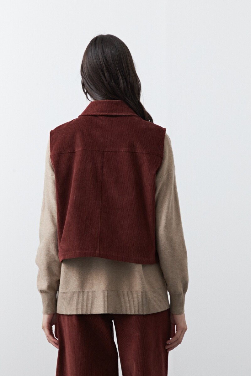 CHALECO BANNACK Ladrillo