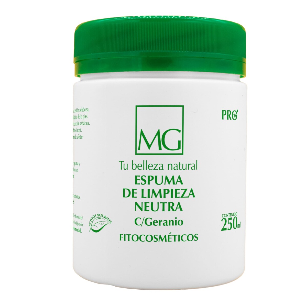 Espuma de Limpieza Neutra con Geranio (250cc) 