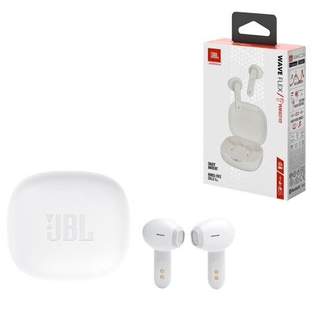 Auricular Jbl Wave Flex Blanco