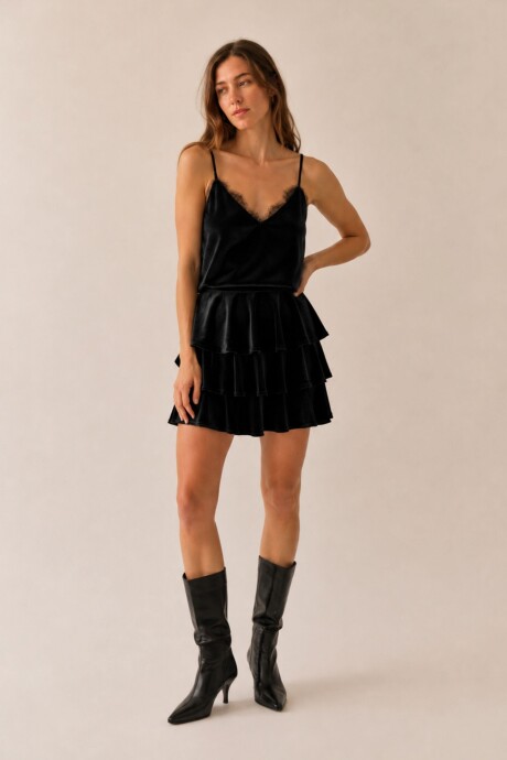 Mini Volar velvet Negro