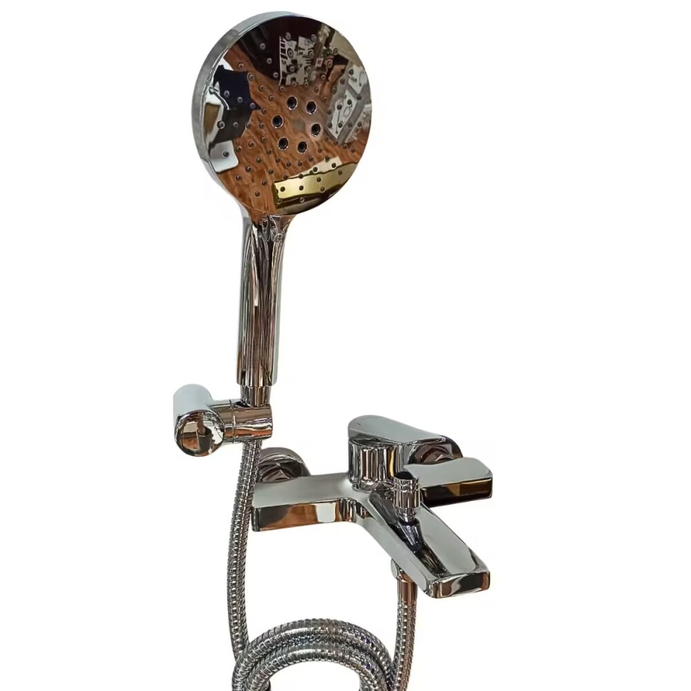 Grifería de ducha Monocomando de pared Chronos Cromado Brillante Grifería De Ducha Monocomando De Pared Chronos Cromado Brillante