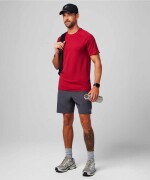 Polo Manga Corta Fit The Training Day Tee Hombre Holly Berry