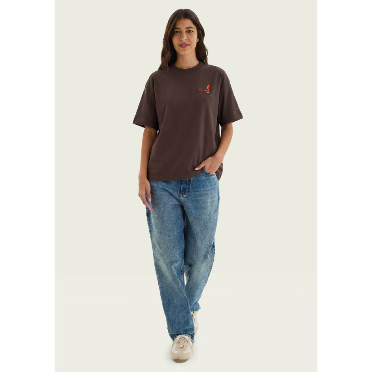 BLUSA MM FEM - MARROM ESCURO 