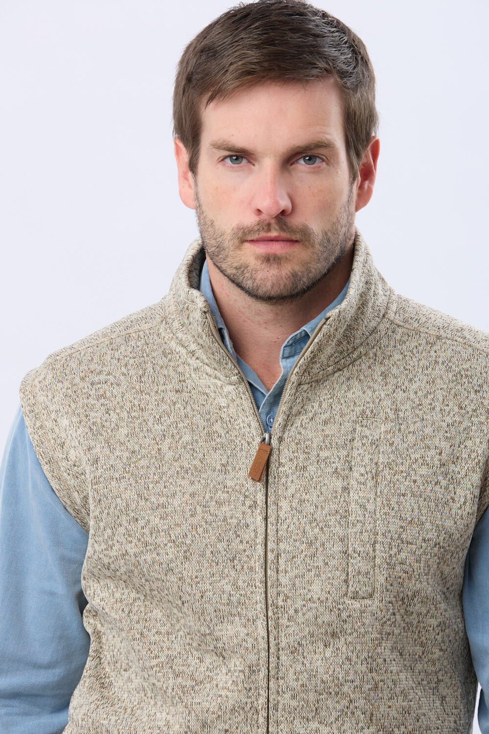 CHALECO FELPA ESPECIAL Beige