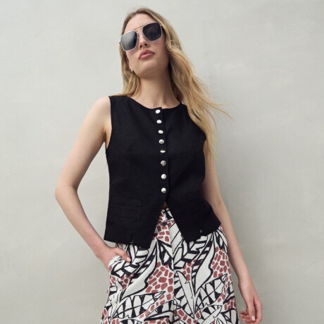 PANTALON ALESSIO PRINT Crudo